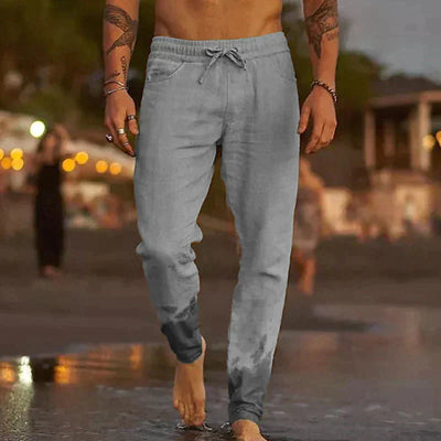 Jochem™ | Linnen strandbroek
