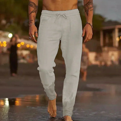 Jochem™ | Linnen strandbroek