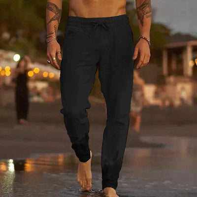 Jochem™ | Linnen strandbroek