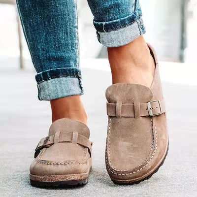 Claire™ | Retro Suede Instap Schoenen