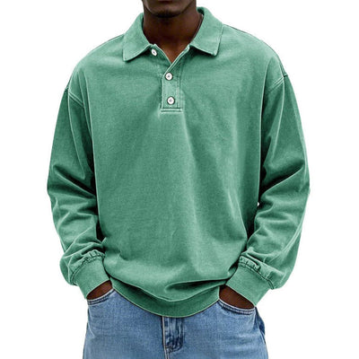 Roan™ | Herenpolo met lange mouwen