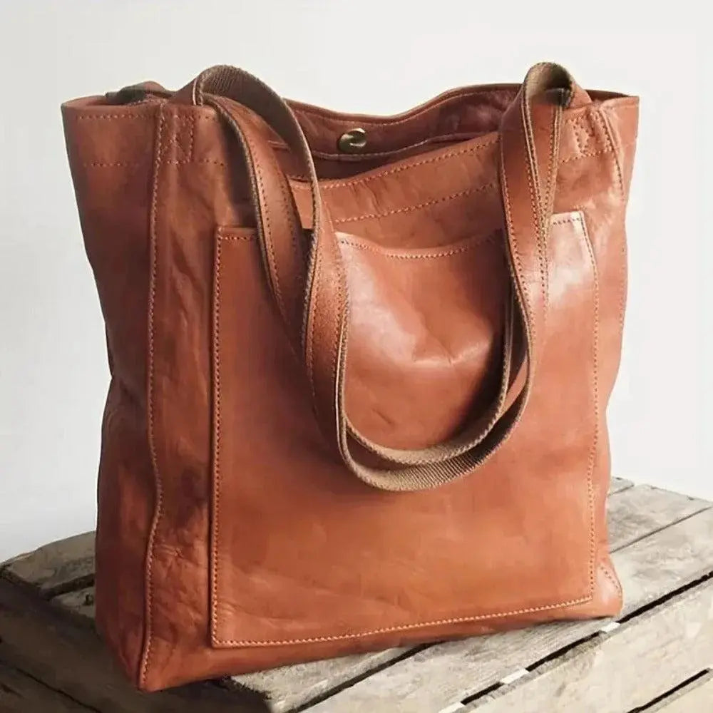 Soline™ | Leren Tote Tas