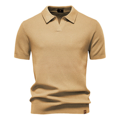 Milan™ | Luxe Gebreide Polo voor Heren