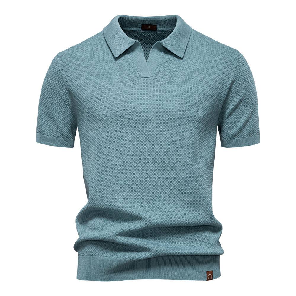Gerrich™ | Gestructureerd Poloshirt voor Heren