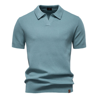 Milan™ | Luxe Gebreide Polo voor Heren