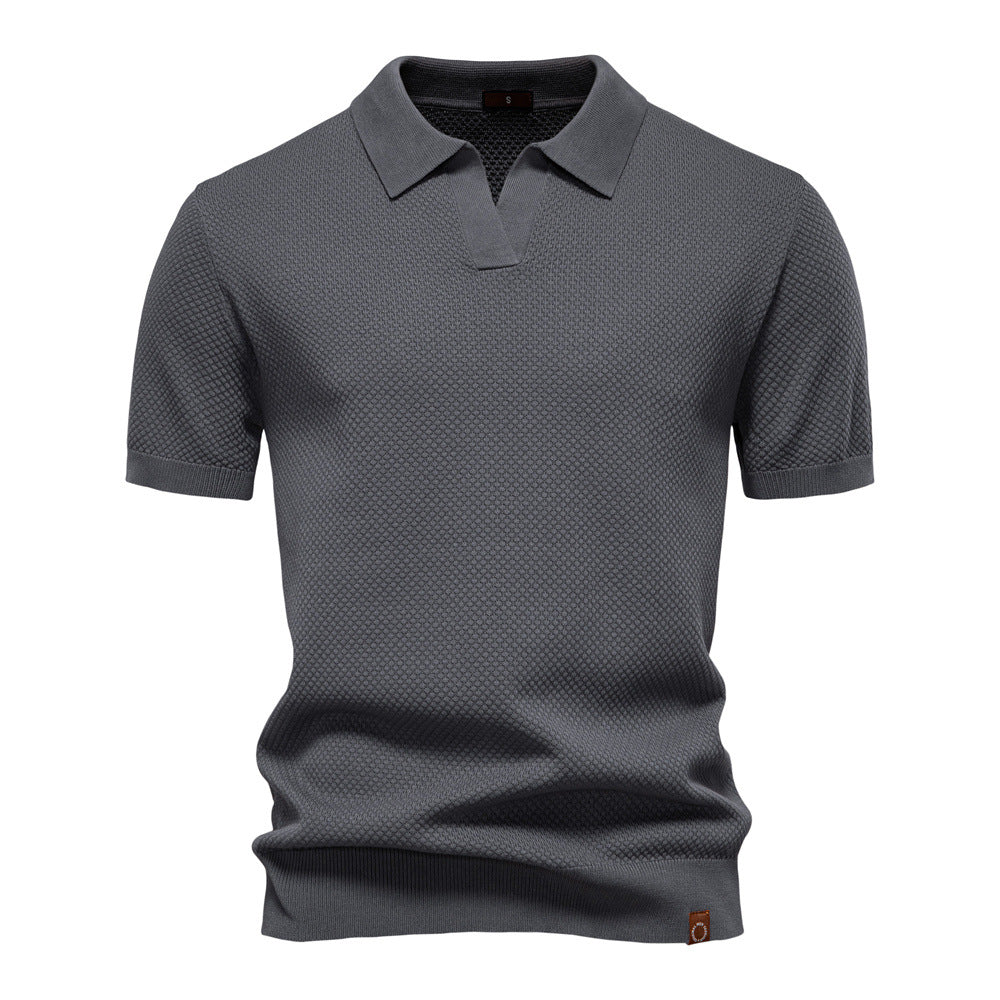 Milan™ | Luxe Gebreide Polo voor Heren