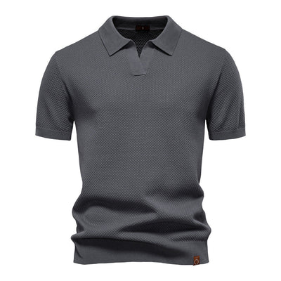 Milan™ | Luxe Gebreide Polo voor Heren