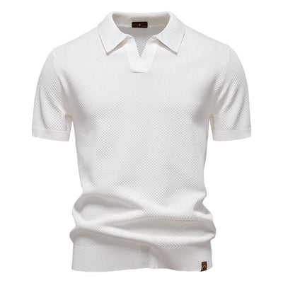 Milan™ | Luxe Gebreide Polo voor Heren