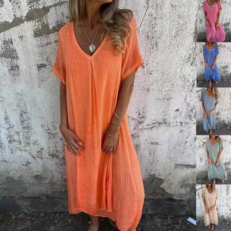Wieke™ | Luchtige Zomerjurk met V-hals