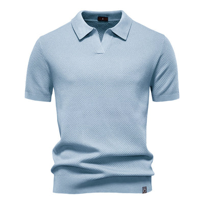 Milan™ | Luxe Gebreide Polo voor Heren