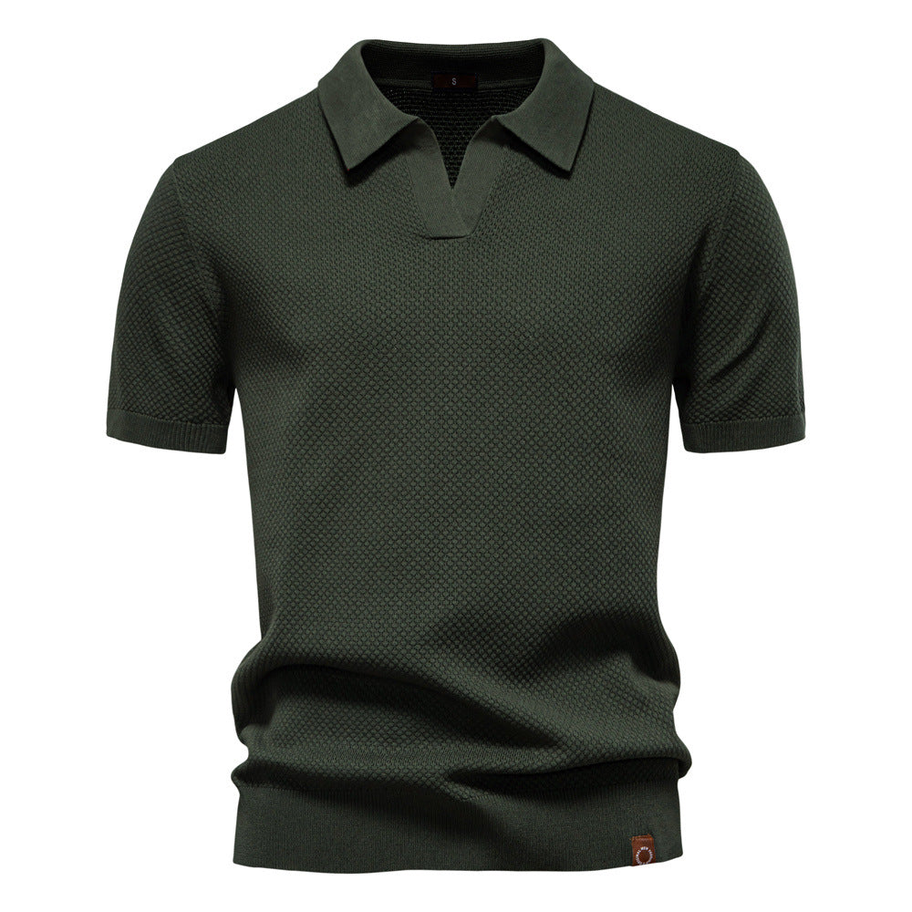 Gerrich™ | Gestructureerd Poloshirt voor Heren
