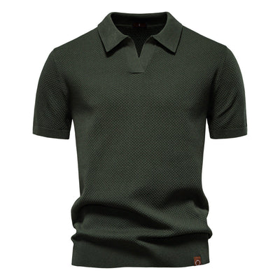 Milan™ | Luxe Gebreide Polo voor Heren