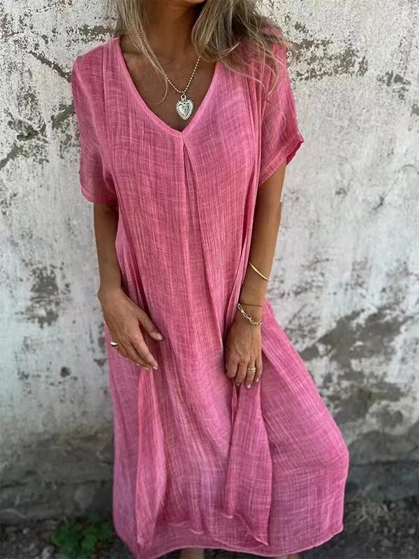 Wieke™ | Luchtige Zomerjurk met V-hals