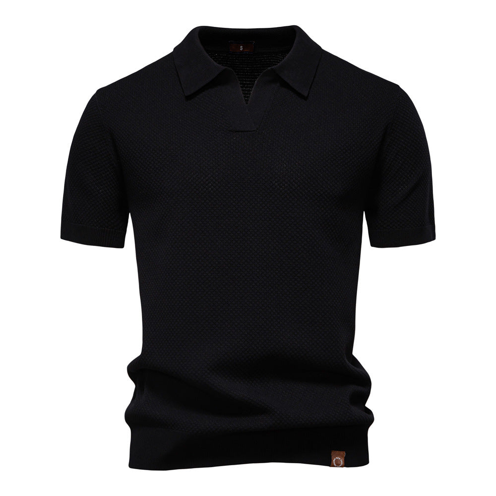Milan™ | Luxe Gebreide Polo voor Heren