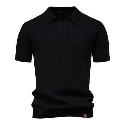 Milan™ | Luxe Gebreide Polo voor Heren