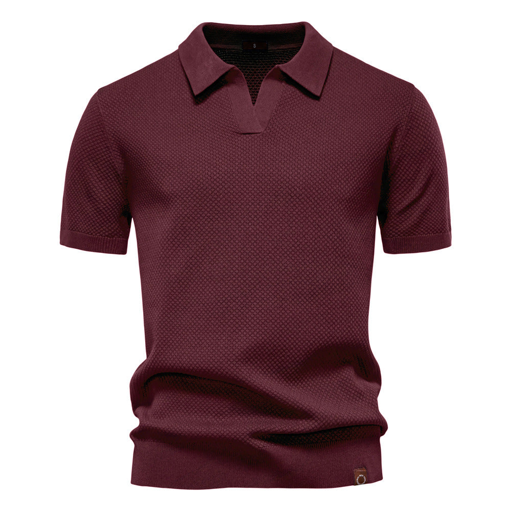 Milan™ | Luxe Gebreide Polo voor Heren
