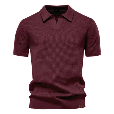 Milan™ | Luxe Gebreide Polo voor Heren