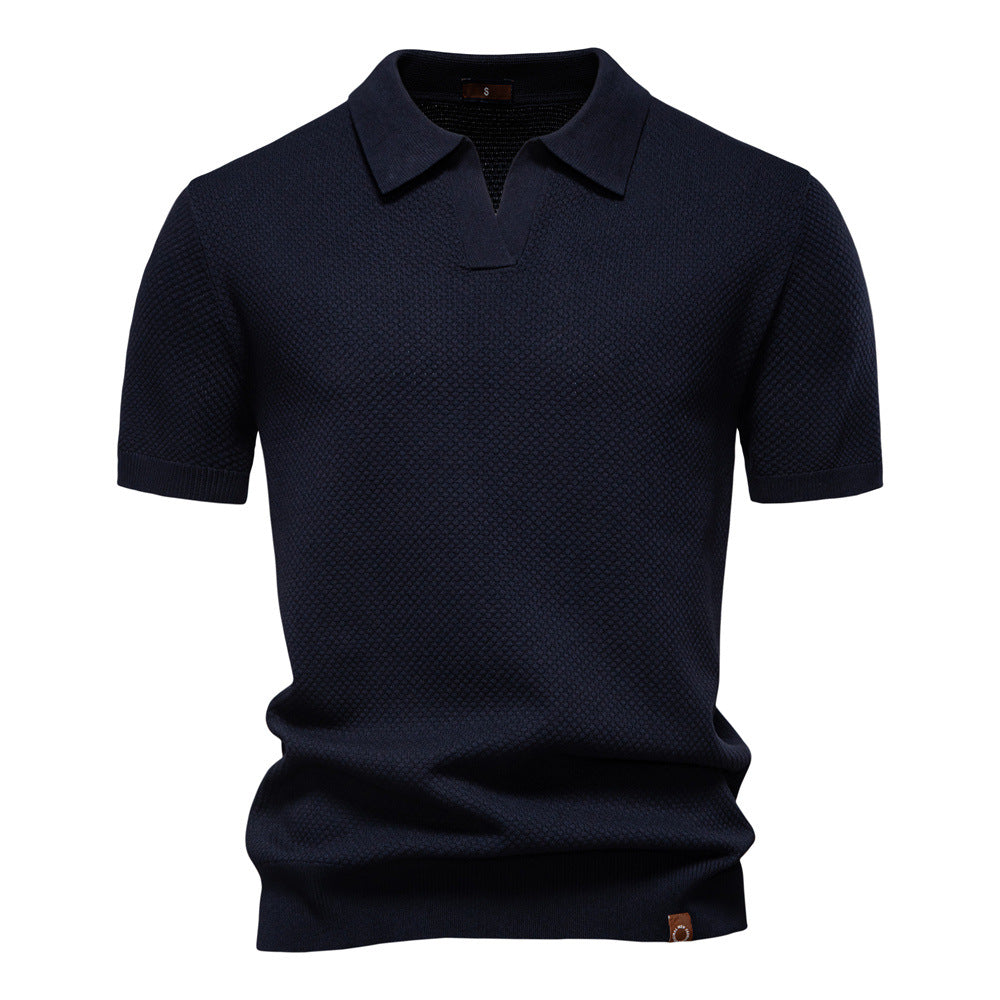 Milan™ | Luxe Gebreide Polo voor Heren