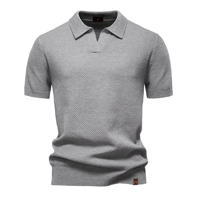 Milan™ | Luxe Gebreide Polo voor Heren