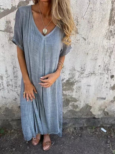 Wieke™ | Luchtige Zomerjurk met V-hals