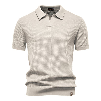 Milan™ | Luxe Gebreide Polo voor Heren