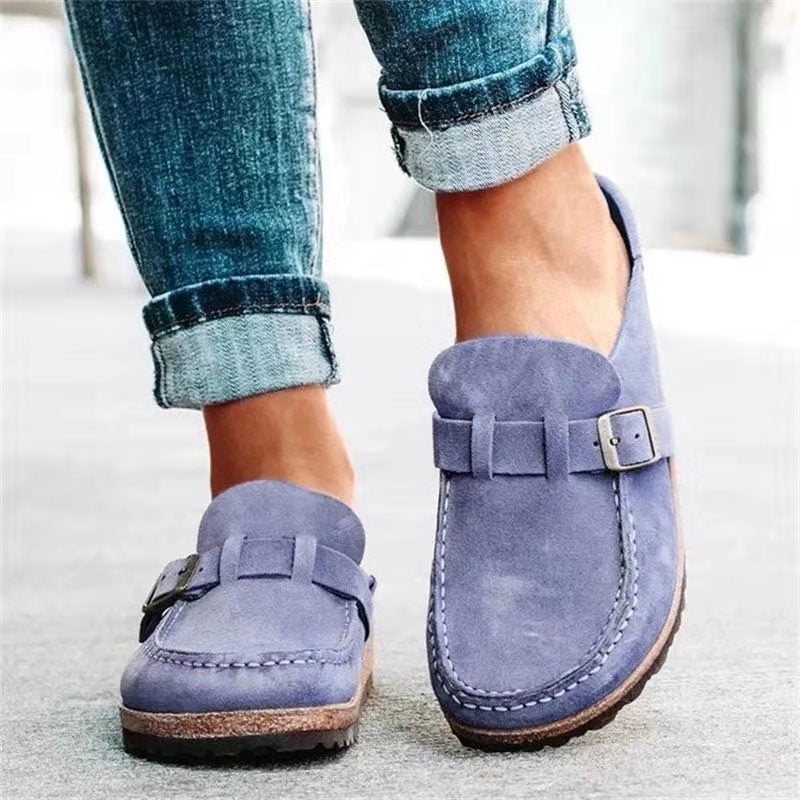 Claire™ | Retro Suede Instap Schoenen