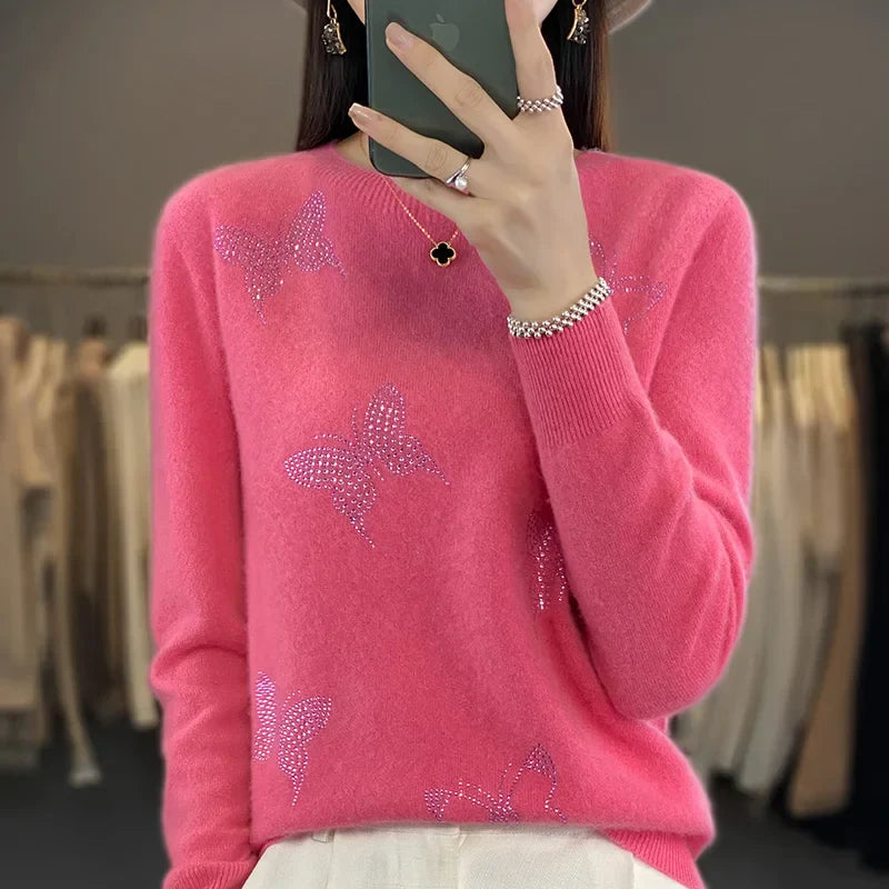 Rhoda™ | Vlinder trui