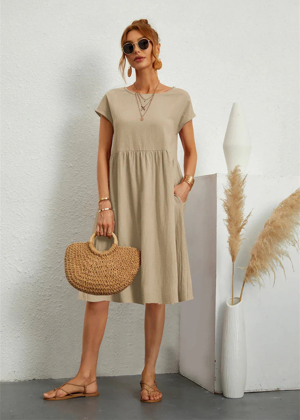 Lunara™ | Eenvoudige Zomerjurk