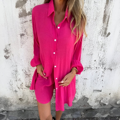 Livia™ | Luchtig Dames Setje Blouse en Shorts