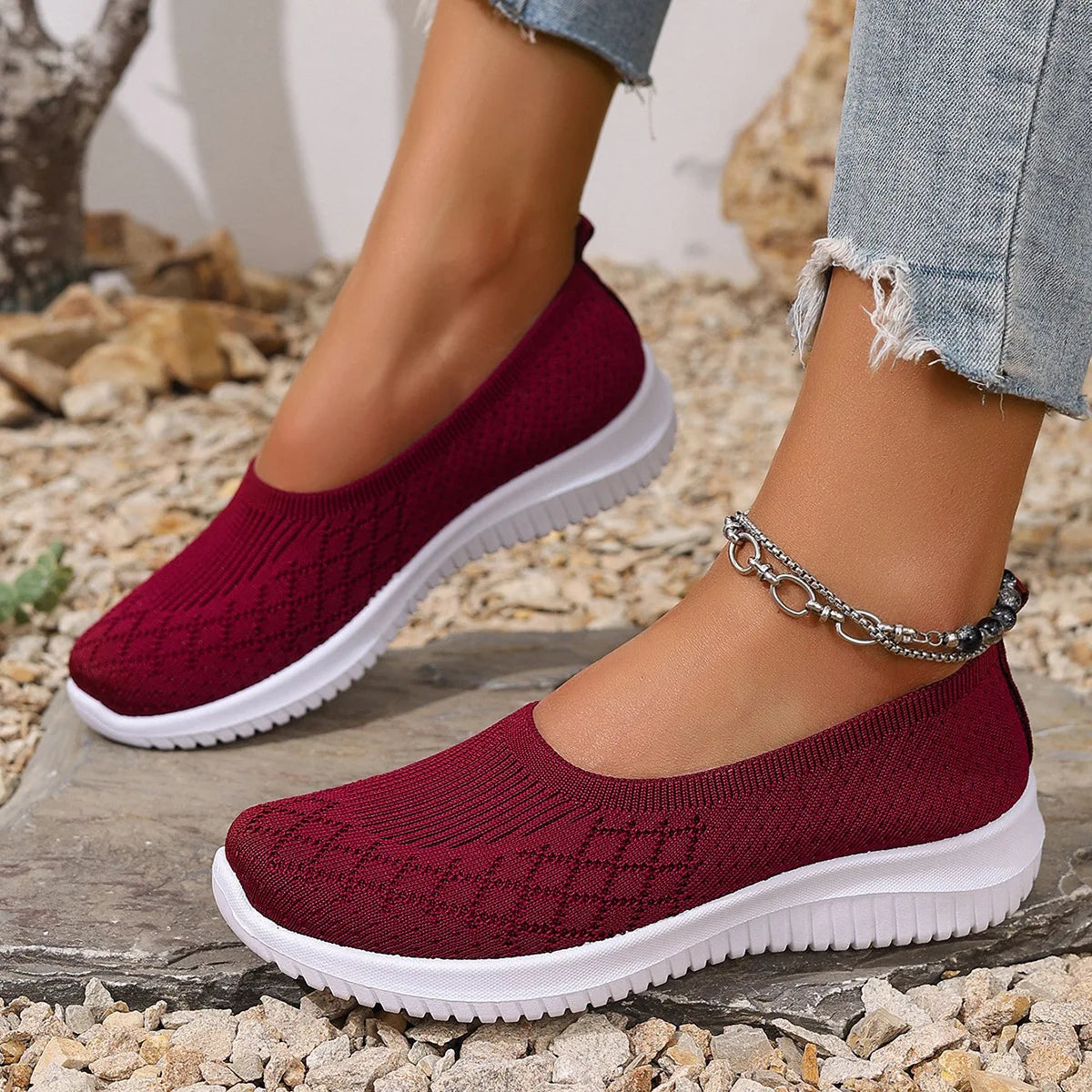 Brechje™ | Anti Slip Ademende Instappers