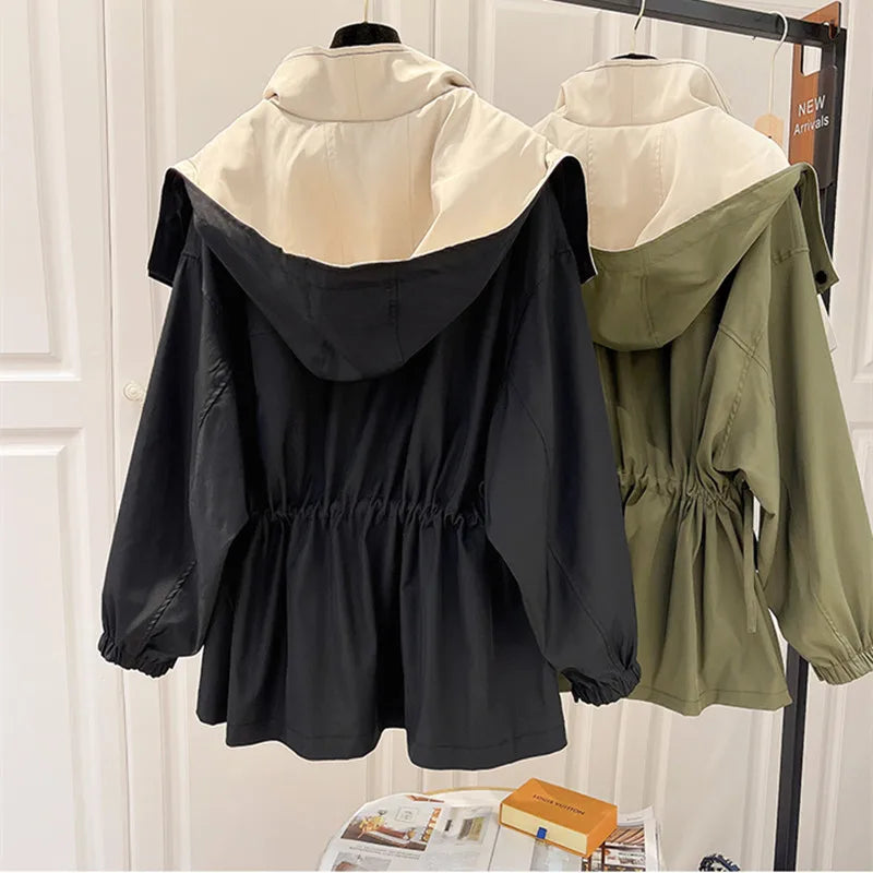 Clémence™ | Moderne Jas met Contrasterende Kraag