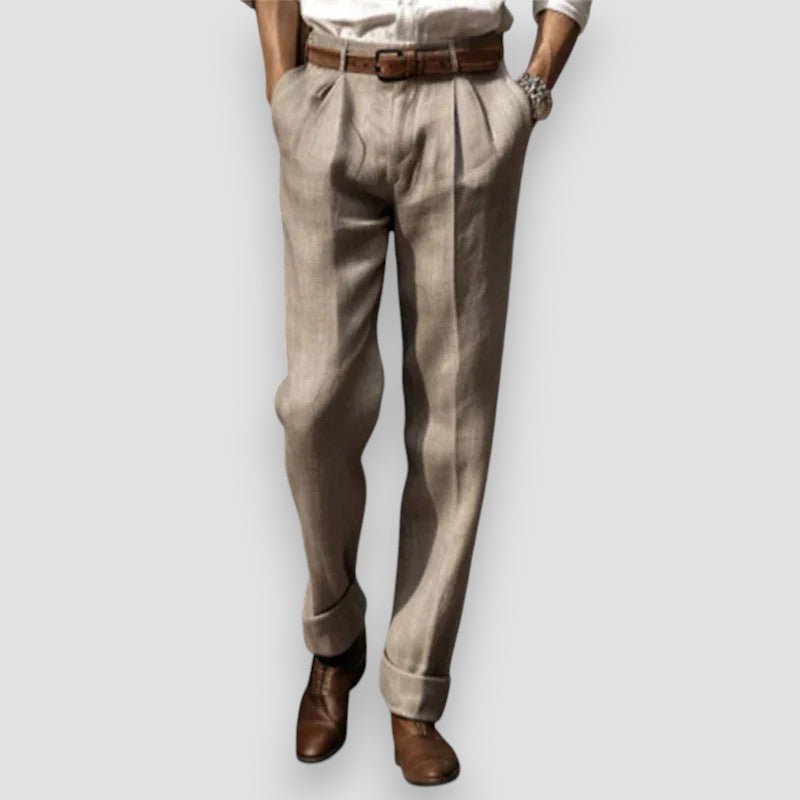 Leonardo™ | Linnen Broek voor Heren