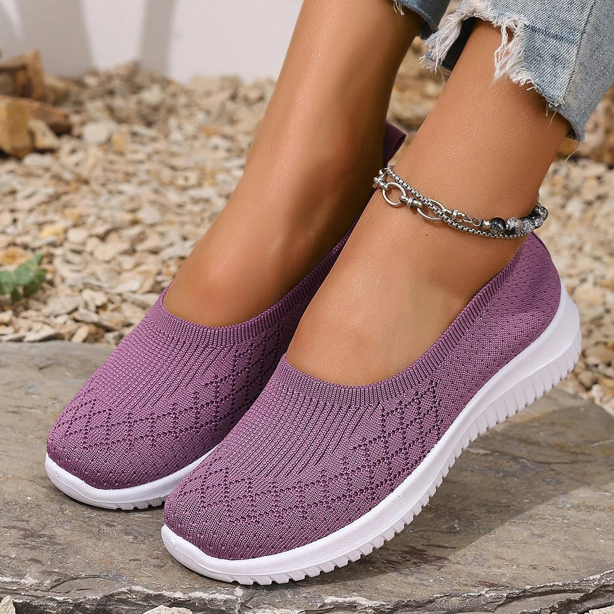 Brechje™ | Anti Slip Ademende Instappers