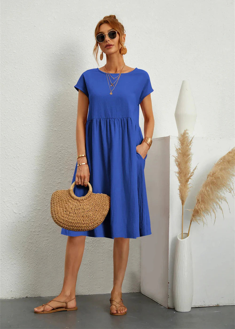 Lunara™ | Eenvoudige Zomerjurk