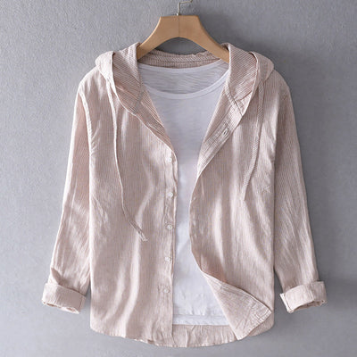Erna™ | LICHT BLOUSE MET KAP