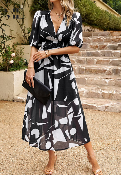 Danielle™ | Luxe Tijdloze Midi Jurk