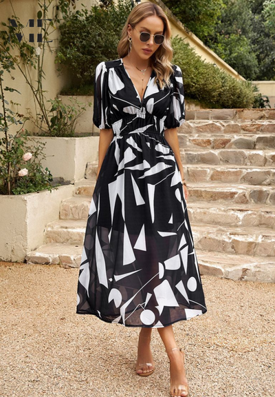 Danielle™ | Luxe Tijdloze Midi Jurk