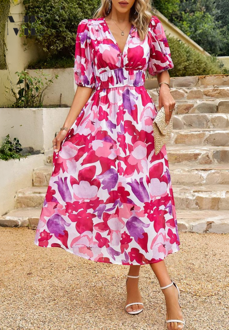 Danielle™ | Luxe Tijdloze Midi Jurk