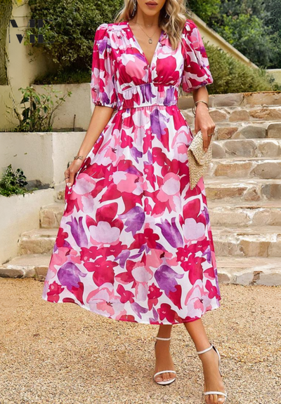 Danielle™ | Luxe Tijdloze Midi Jurk