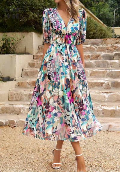 Danielle™ | Luxe Tijdloze Midi Jurk