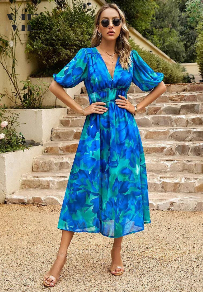 Danielle™ | Luxe Tijdloze Midi Jurk