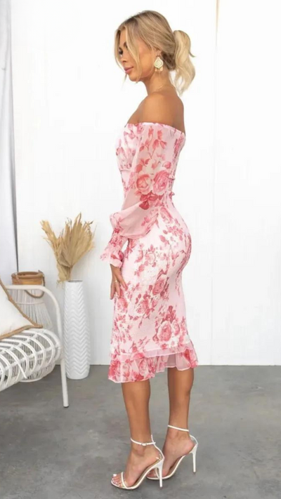 Kendall™ | Luxe Midi Jurk