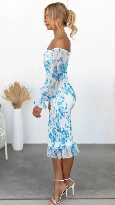 Kendall™ | Luxe Midi Jurk