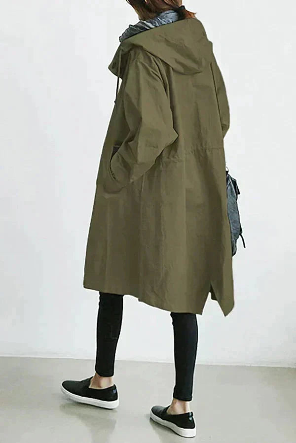 Leyna™ | UrbanShield Regenjas in Oversized Look