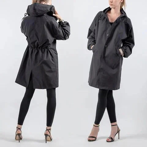 Leyna™ | UrbanShield Regenjas in Oversized Look