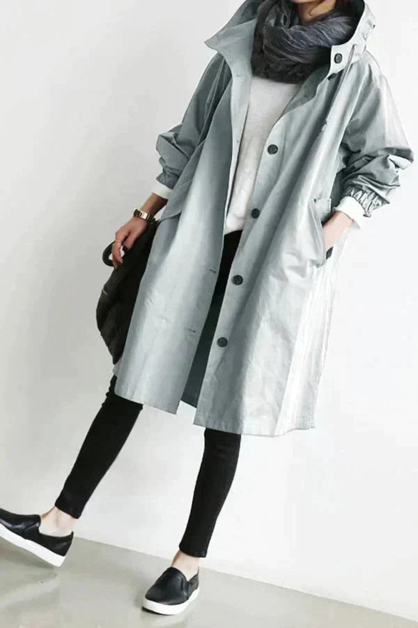 Leyna™ | UrbanShield Regenjas in Oversized Look