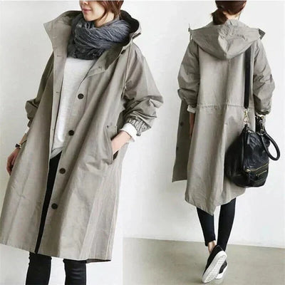Leyna™ | UrbanShield Regenjas in Oversized Look