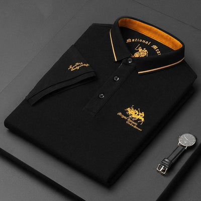 Valerio™ | Klassieke Polo met Luxe Borduurwerk