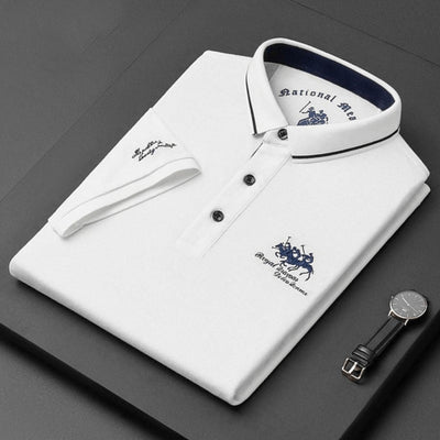 Valerio™ | Klassieke Polo met Luxe Borduurwerk