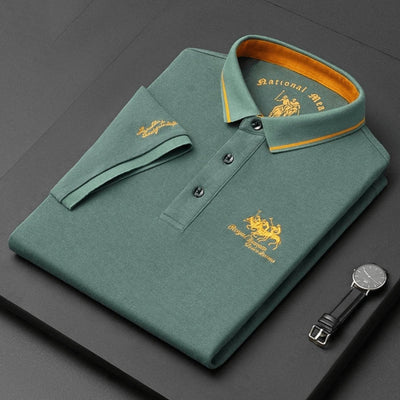 Valerio™ | Klassieke Polo met Luxe Borduurwerk